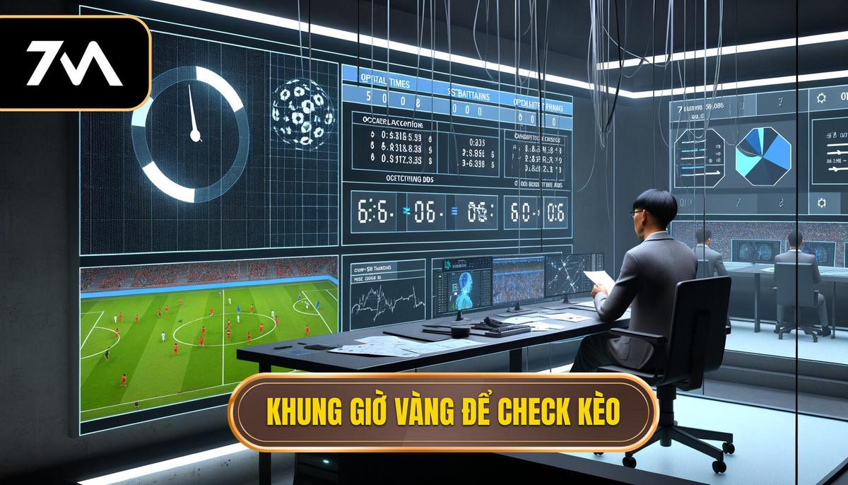 Thời điểm vàng check kèo trên 7M: Bí quyết thành công cho người chơi thông minh 2 Các khung giờ quan trọng để check kèo