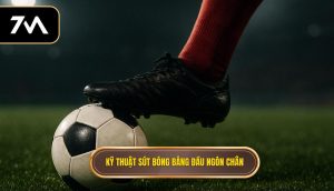 Kỹ thuật sút bóng bằng đầu ngón chân