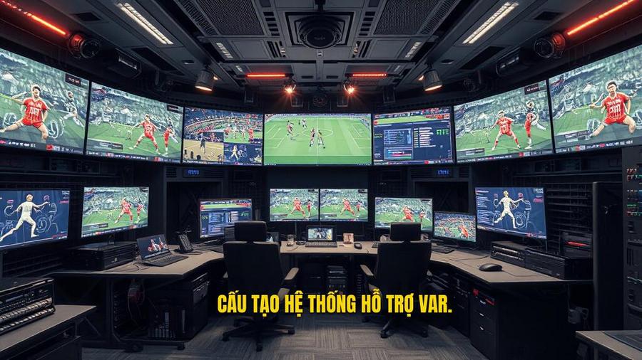 Công nghệ VAR trong bóng đá hoạt động thế nào? Phân tích chi tiết từ góc nhìn chuyên gia 3 Cấu tạo hệ thống và các thiết bị hỗ trợ VAR