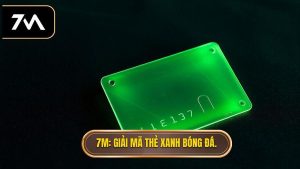 Thẻ xanh trong bóng đá là gì