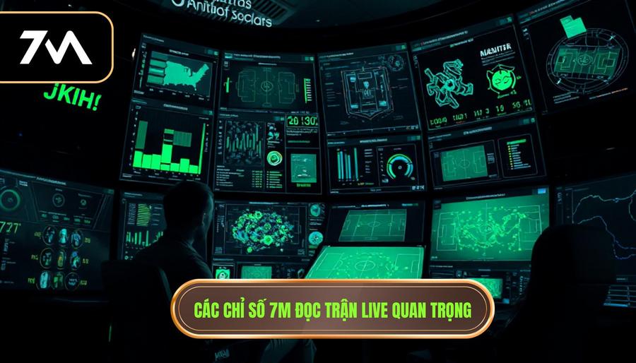 7M Đọc Trận Live: Nghệ Thuật Phân Tích Kèo Bóng Đá Đỉnh Cao 3 Các chỉ số 7m đọc trận live quan trọng